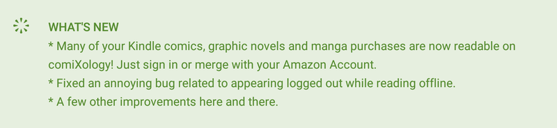 Illustration for article titled Comixology Can Now Be Used To Read Kindle Purchased Digital Comics!